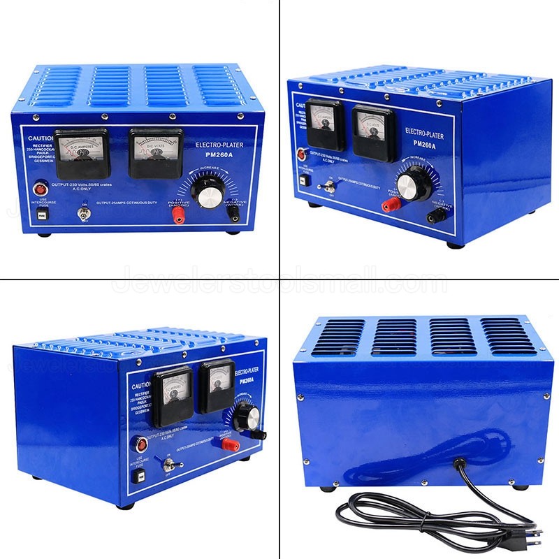 30A Jewelry Plating Rectifier Platinum Gold Silver Plating Machine